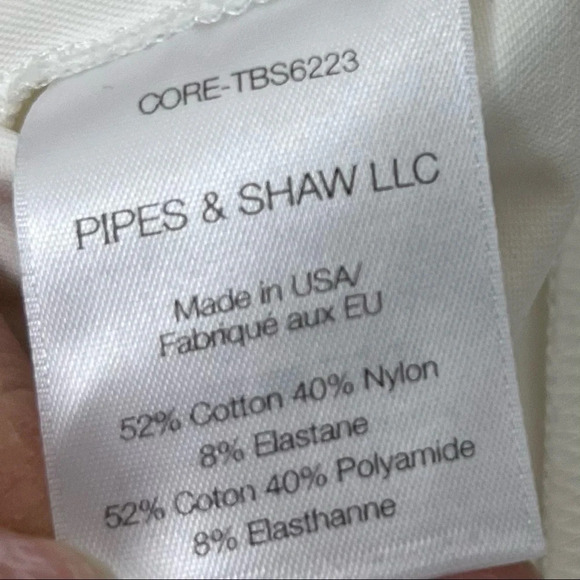 New Veronica Beard Roxy Baby Bell Front Zip Pocket Ankle Pant White - Picture 9 of 12